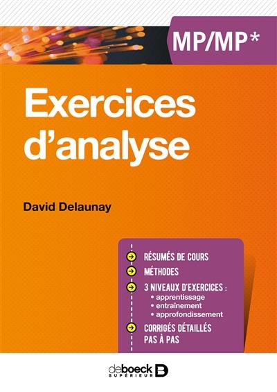 Exercices d'analyse MP-MP*