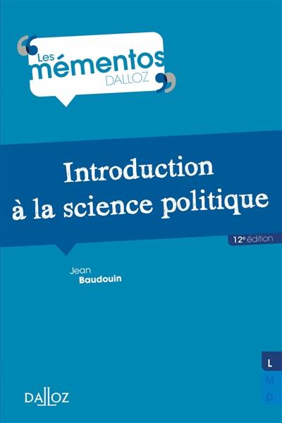 Introduction à la science politique