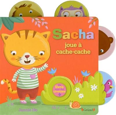 Sacha joue à cache-cache