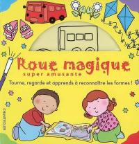 Roue magique super amusante : tourne, regarde et apprends à reconnaître les formes !