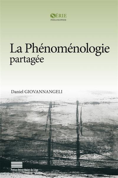 La phénoménologie partagée