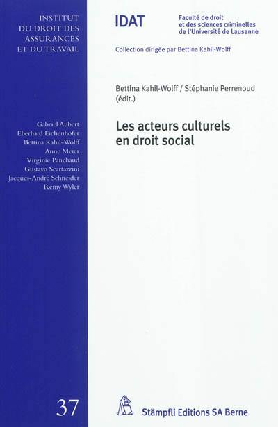 Acteurs culturels en droit social