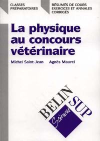 La physique au concours vétérinaire