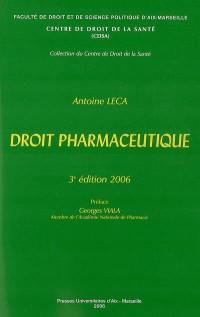 Droit pharmaceutique