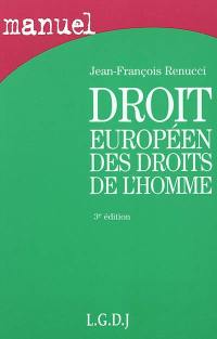 Droit européen des droits de l'homme