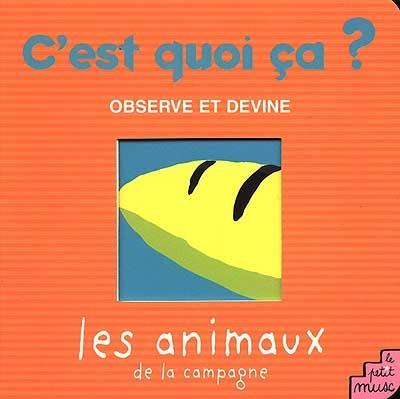 Les animaux de la campagne