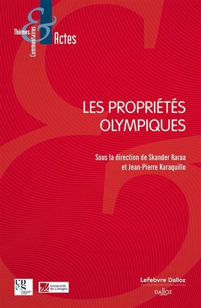 Les propriétés olympiques