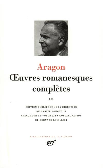 Oeuvres romanesques complètes. Vol. 3