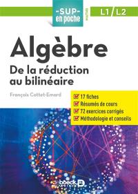 Algèbre : de la réduction au bilinéaire, L1-L2