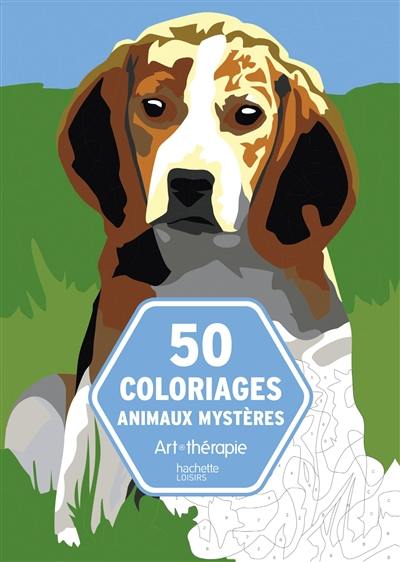 50 coloriages animaux mystères