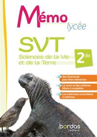 SVT sciences de la vie et de la Terre 2de