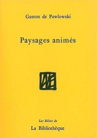 Paysages animés