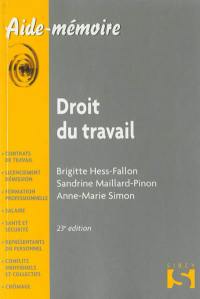 Droit du travail : 2013