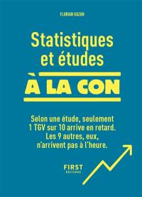 Statistiques et études à la con