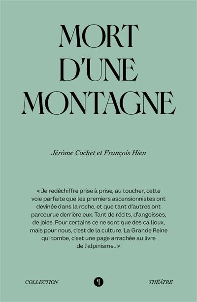 Mort d'une montagne