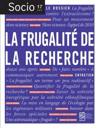 Socio, n° 17. La frugalité de la recherche