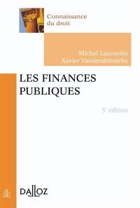 Les finances publiques