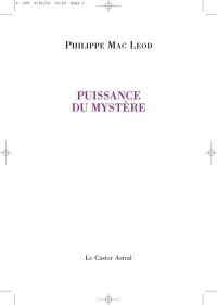 Puissance du mystère