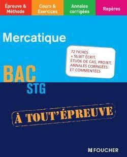 Mercatique, bac STG