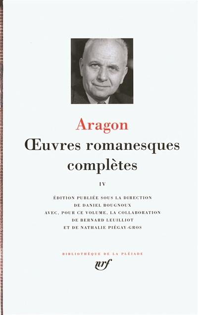 Oeuvres romanesques complètes. Vol. 4