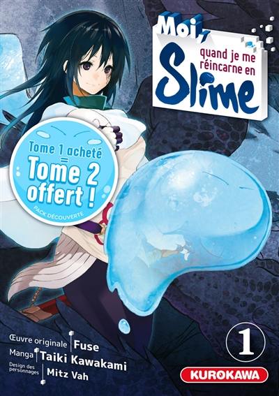 Moi, quand je me réincarne en Slime : pack tomes 1 et 2