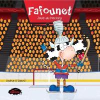 Fafounet joue au hockey