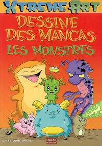 Dessine des mangas : les monstres