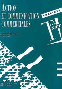 Action et communication commerciales, terminale STT : corrigés