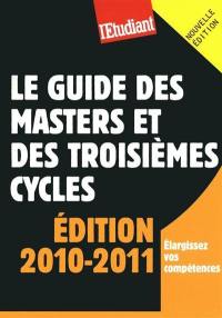 Le guide des masters et des troisièmes cycles