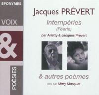 Intempéries (Féerie) : & autres poèmes