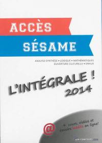 Accès Sésame : l'intégrale ! 2014