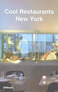 Cool restaurants New York