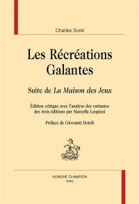 Les récréations galantes : suite de La maison des jeux