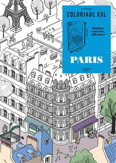 Coloriage XXL : Paris