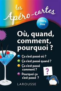 Les apéro-cartes : où, quand, comment, pourquoi ?