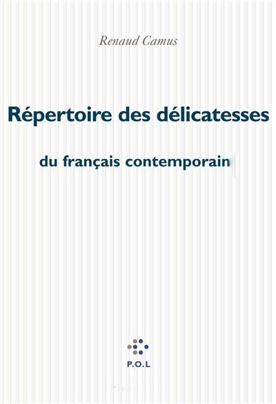 Répertoire des délicatesses du français contemporain