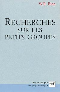 Recherches sur les petits groupes