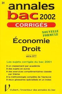 Economie droit : série STT