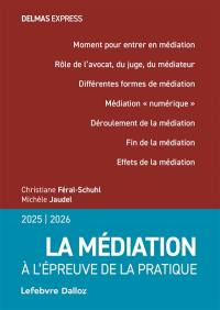 La médiation à l'épreuve de la pratique : 2025-2026