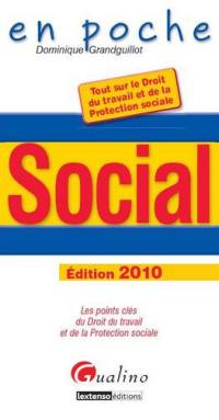 Social en poche : les points clés du droit du travail et de la protection sociale