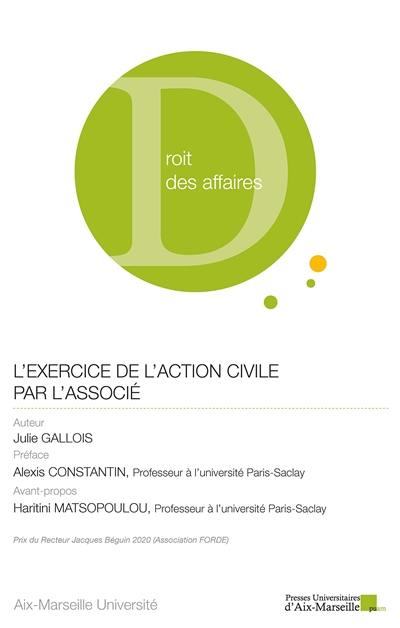 L'exercice de l'action civile par l'associé