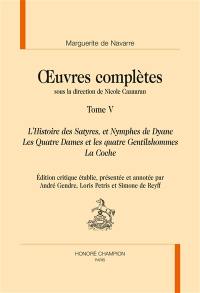 Oeuvres complètes. Vol. 5