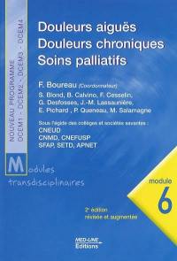 Douleurs aiguës, douleurs chroniques, soins palliatifs : nouveau programme : DCEM1-DCEM2-DCEM3-DCEM4