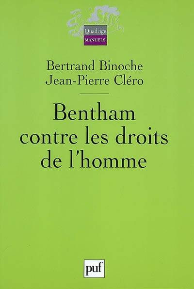 Bentham contre les droits de l'homme