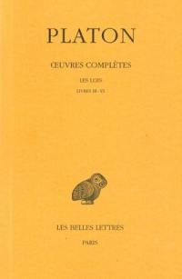 Oeuvres complètes. Vol. 11-2. Les Lois : livres 3-4