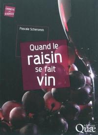 Quand le raisin se fait vin