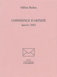 Confidence d'artiste : janvier 1913