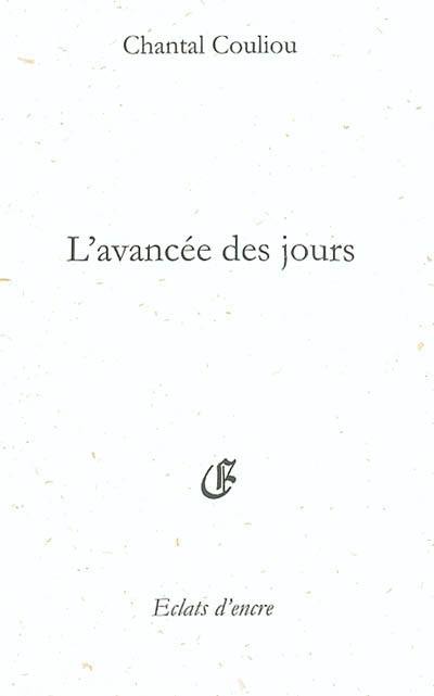 L'avancée des jours