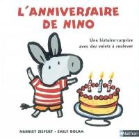 L'anniversaire de Nino : une histoire-surprise avec des volets à soulever