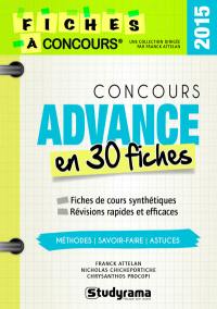 Concours Advance en 30 fiches